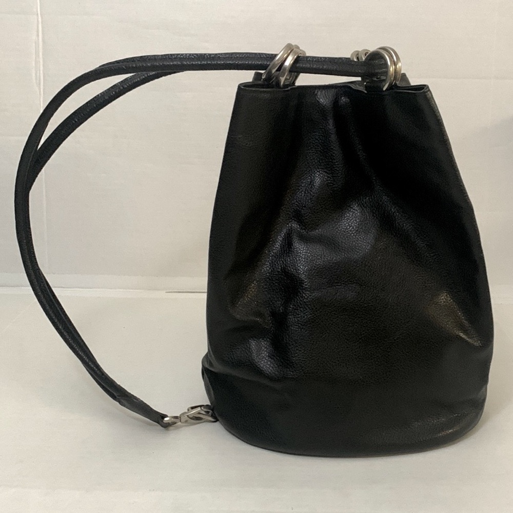 Robert’s LEONARD PARIS One Bag Wear 4 Ways, Vintage High Quality Leather Bag/EUC